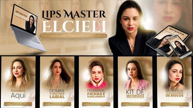Lips Master Elcieli, de Elcieli: capa e área de membros do projeto