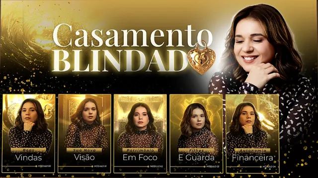 Casamento Blindado, de Laura: capa e área de membros do projeto